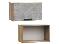 Шкаф верхний ШВГ 500 Кухня Бетоны (Бетон темный)