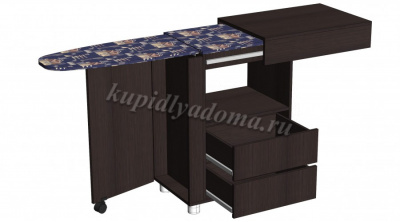 Стол с гладильной доской большой (Венге)