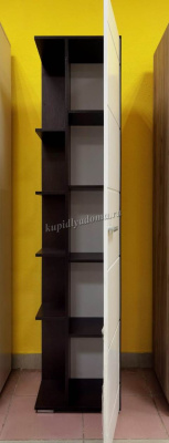 Пенал Вегас (Венге/Белый глянец)