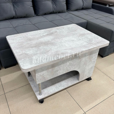 Стол-трансформер Стэп (Цемент Светлый)