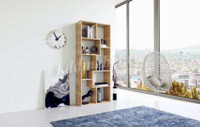 Стеллаж Матрица (Дуб крафт золотой)