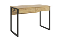 Стол Юниор (Дуб крафт золотой/Черный муар)