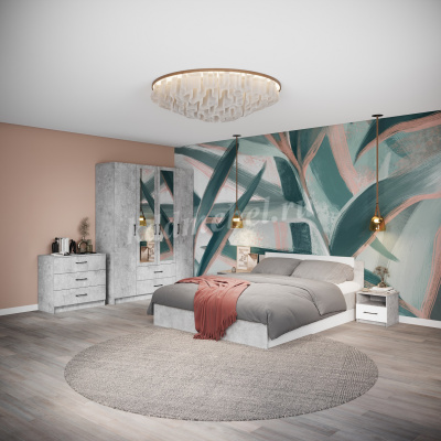 Комод Чикаго 3ящ (Ателье светлый)