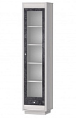 Пенал Манхэттен со стеклом (Анкор светлый/Цемент темный)