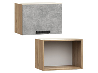 Шкаф верхний ШВГ 500 Кухня Ксения (Шоколад глянец)