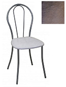 Стул Венский на металлическом каркасе (Коричневый)