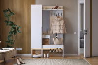 Прихожая баско К3 белое дерево
