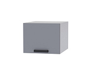 Шкаф верхний горизонтальный глубокий 45ГХ кухня Контемп (Дуб сонома/Серый софт)