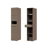 Пенал Симба с ящиком (Ясень шимо темный/Кофе с молоком)