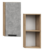 Шкаф верхний торцевой ШВТ 300 Кухня ксения (Олива глянец)