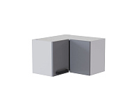 Шкаф верхний угловой УВП-360 кухня Нагано (Белый/Кашемир)