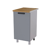 Шкаф нижний 45Р кухня Кампео без столешницы (Белый/Бриз)