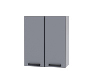 Шкаф верхний сушка 6С кухня Марбл (Белый/Графит)