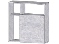 Секция навесная Даллас (Цемент светлый)