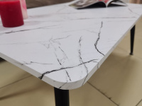 Стол журнальный BM-CT08 (Белый мрамор) Стол журнальный BM-CT08 (Белый мрамор)