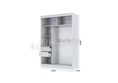 Шкаф-купе Дрим-1 1500 (Кашемир)