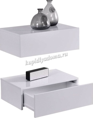 Тумба подвесная Аванта (Белый шагрень)