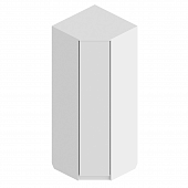 Шкаф угловой Бьянко (Белый лофт)