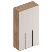 Шкаф  3-ств. Сицилия (Дуб альпийский/Тефия)