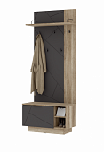 Вешалка Даллас ВШ-01 (Дуб каньон/Графит)
